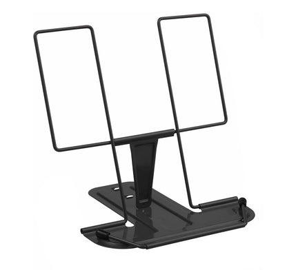 Book Stands for Reading,Metal Book Stand Book Holder Multifunctional Reading Rack,Adjustable Metal Document Holder for Office School Library Home