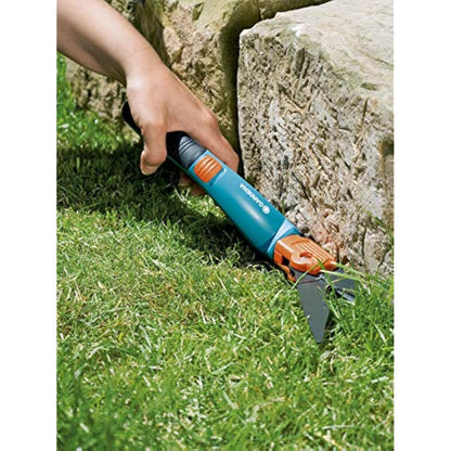 Gardena Comfort Grass Shears, rotatably: Lawn Trimmer 360 ° rotatable Cutting ambidextrous, Serrated for Precise Cutting, Non-Stick Coating, Comfort Grip (8734-20)