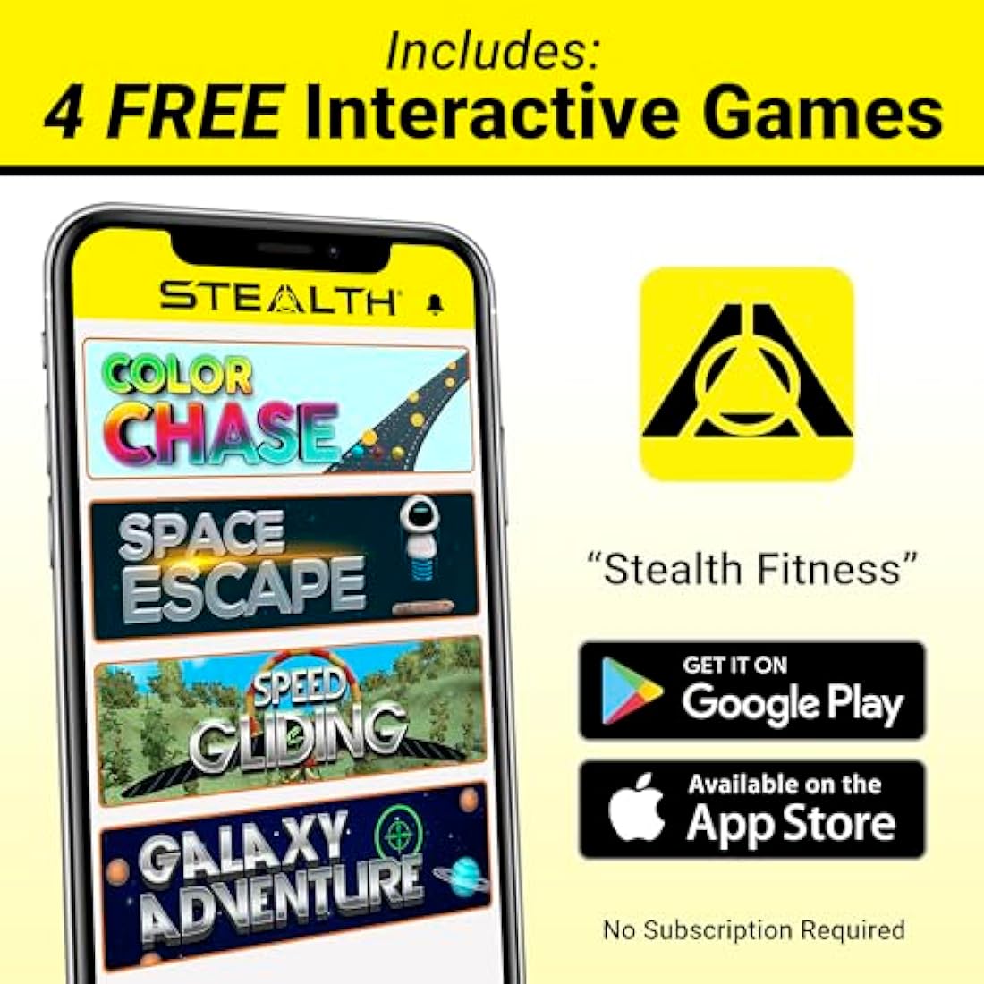 Stealth Core Deluxe Trainer - Turn Fitness Into a Fun Game