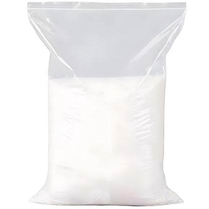 40 Large Zip Lock Bags, 40x60cm Reusable Clear Plastic Storage Bags for Clothes, Travel, Kitchen, Waterproof Sealable Bags for Home, School, Hospital