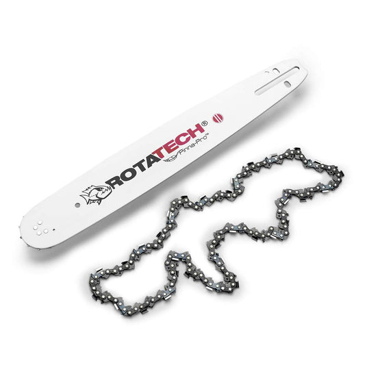 15" Rotatech Chainsaw Guide Bar & Saw Chain Pack Fits Husqvarna 133, 136, 137, 140, 141, 142, 154, 234, 235, 238, 240, 242, 246, 254, 257, 261, 340,