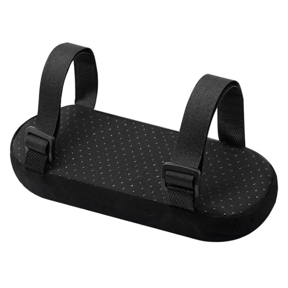 zalati 2 Pcs Chair Armrest Armrest Pads Ergonomic Foam Armrests Pads Non Slip Support Covers Wheelchairs Office Chairs Black