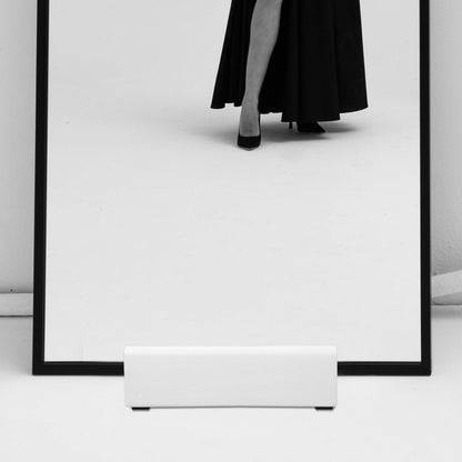 MAGICLULU Floor Mirror Stand Base Wooden Mirror Holder Stand with Non-Slip Support Full length Support for Dressing Room Artwork Frame and Panel