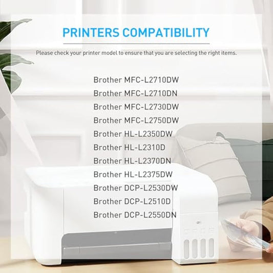 BAISINE 3-Pack Compatible with MFC-L2710DW Toner Black for Brother TN2420 TN-2420 Cartridge with Chip for HL-L2350DW HL-L2370DN DCP-L2510D DCP-L2530DW HL-L2375DW HL-L2310D MFC-L2730DW DCP-L2550DN
