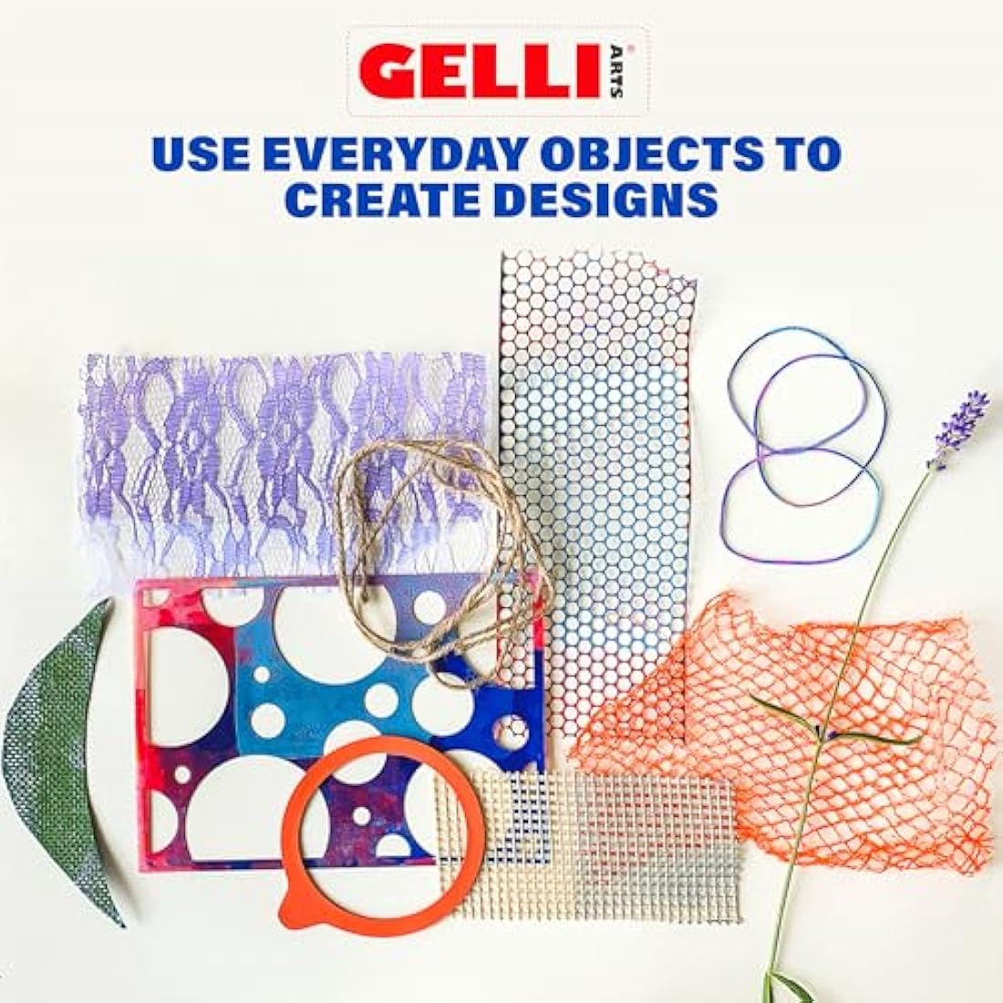 Gelli Arts GL8X10 8"x10" Plate, Multicolour