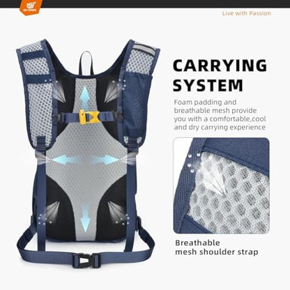 SKYSPER Small Hiking Backpack - 15L Travel Backpack Lightweight Bag Water Resistant Walking Backpack for Women Men