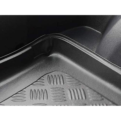 NOMAD Boot Liner Compatible with Mercedes A Class 2018+ [W177] [Hatchback] Recyclable Plastic (PE) Tailored Fit Floor Guard Tray Black Custom Fitted Accessory Dog Friendly Waterproof with Raised Edges