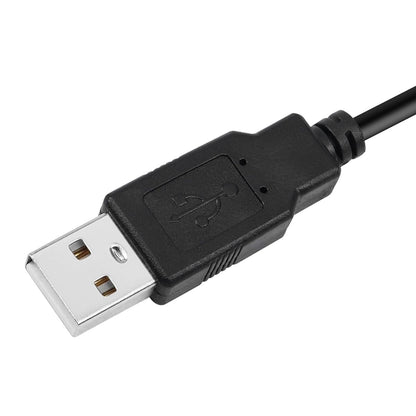 VOANZO 1 M USB 2 Pin Bare Male to Bare Wire Cable 2 Pin Male Connector for Custom Wiring, DIY Electronics Power Supply and Sensor Applications