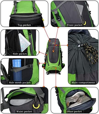 Doshwin 70L Backpack Trekking Camping Travel Hiking Large Rucksack for Men Women