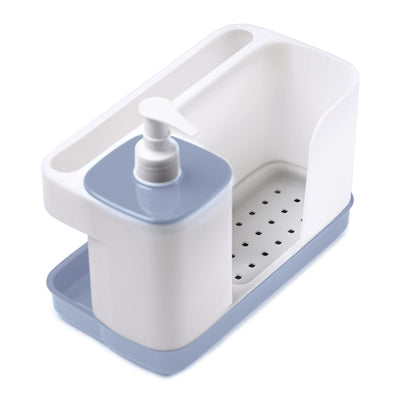 Snips Sink Sponge Holder 3 in 1, 400 ml Soap Dispenser, Made in Italy