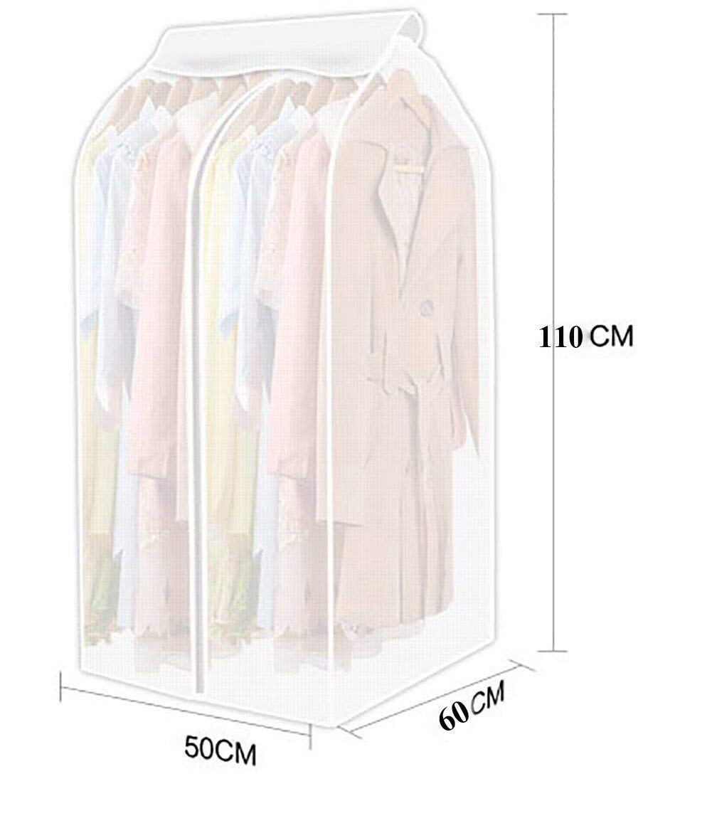 Ruibo Garment Bag for Storage Clothes Covers with Zip for Shirts, Costumes, Coats,Dustproof, Waterproof, Moisture-Proof