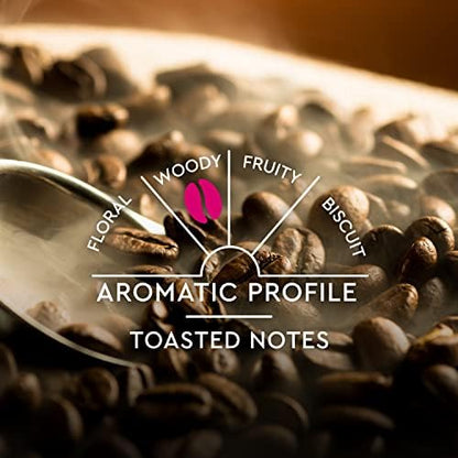 Carte Noire, Espresso Intense, Nespresso Compatible Aluminium Capsules, 1 Pack of 60 Coffee Pods, 100% Arabica, Dried Fruit and Chocolate Notes, Intensity 9/10, Rich and Lasting Taste