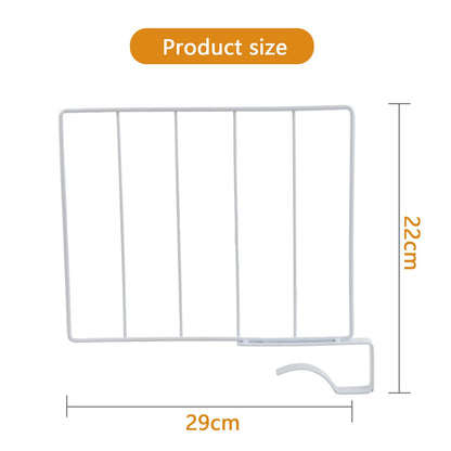 3 Pcs of Wardrobe Partition Material,Shelf Dividers,Storage Rack Closet,Adjustable Clear Closet Shelf Divider,Multifunctional Purse Organizer Clothes