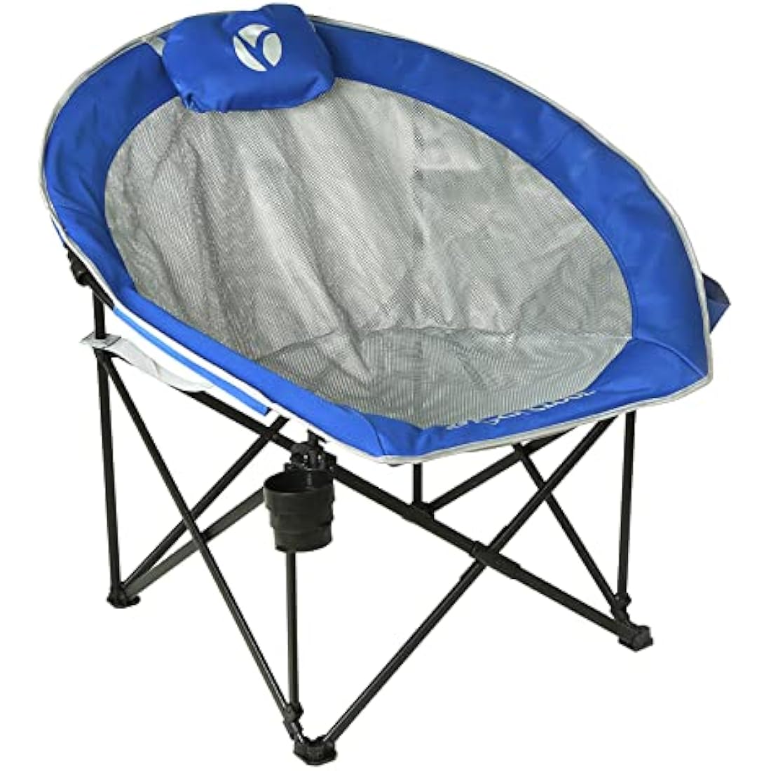 ROCK CLOUD Portable Camping Chair Folding Chairs Outdoor for Camp Hiking Backpacking Lawn Beach Sports, Blue (RC01508)
