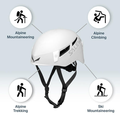Salewa Pura Helmet, White, S/M, Unisex