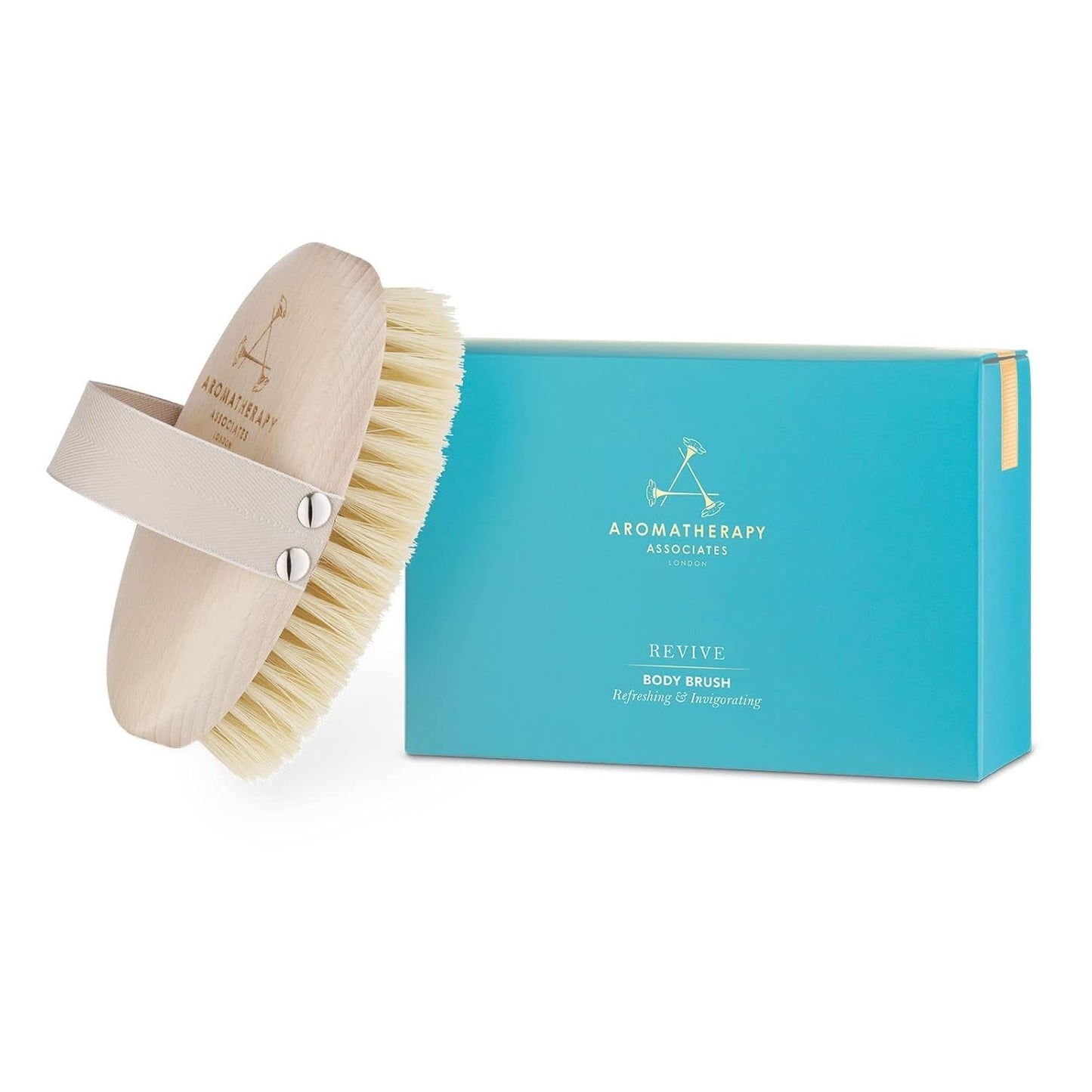 Aromatherapy Associates Revive Body Brush - Exfoliating Body Brush with Vegan Agave Sisal Bristles for Dry Skin and Stimulating Circulation