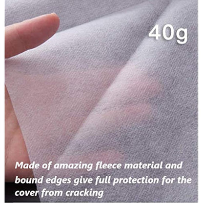KAHEIGN 2 x 10M Plant Frost Protection Fleece, 30gsm Garden Fleece Plant Antifreeze Cloth Winter Plant Protection Fabric, Cover From Birds and Insects