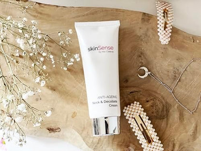 SkinSense Anti-Ageing Firming Neck and Décolleté Cream, Anti Wrinkle Cream for Neck, Firming Neck Lotion for Mature Skin, Skin Firming Moisturiser