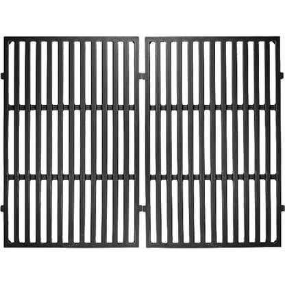 GFTIME 44.5 x 30.3cm Grill Grate 7638 Replacement Parts for Weber Spirit I & II 310, Spirit Classic 300 Series E/S 310, 320 & 330, Spirit 700, Weber 900, Cast Iron Cooking Grate 7639, 7525, 7526, 7527