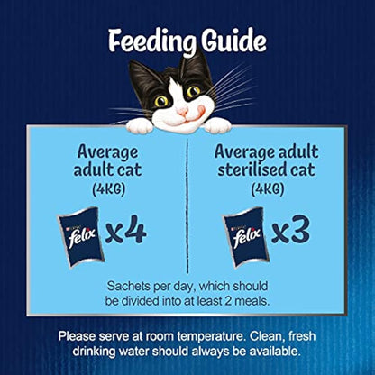 Felix As Good As It Looks Cat Pouches Chicken In Jelly 100g (20 Pouches)