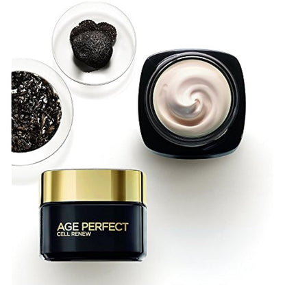 Skin Expert L'Oreal Paris Age Perfect Cell Renew Revitalising Day Cream SPF 15 for Mature Skin 50 ml, (Pack of 1)