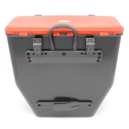 Velobin? Lockable Waterproof Bicycle Pannier Bag (Red)