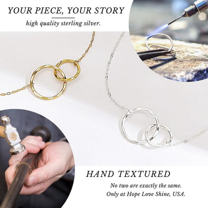 HOPE LOVE SHINE Sympathy Gift for Loss of loved ones necklace memorial condolence gift for her