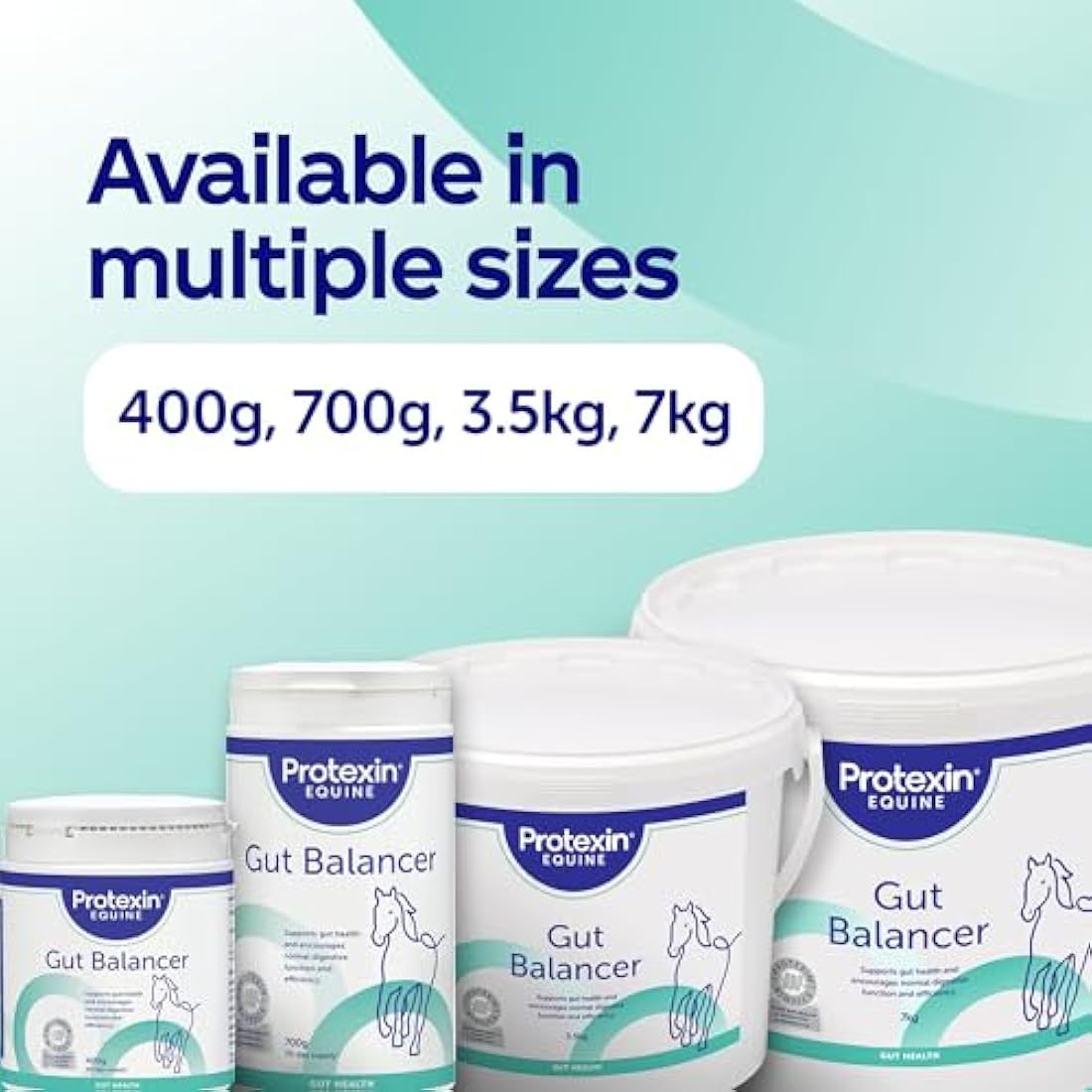Protexin Equine Horse & Pony Gut Balancer, 700g, Advanced Digestive Support