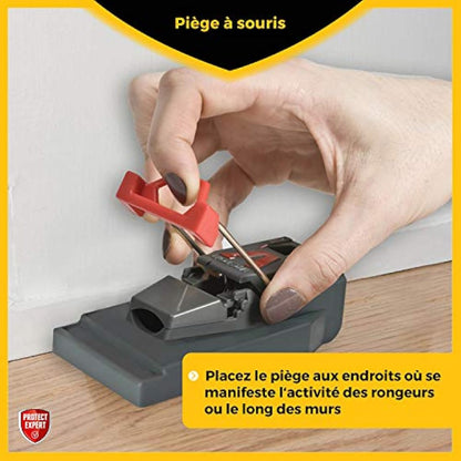 PROTECT EXPERT 3 TAPETTES A SOURIS PLASTIQUE SOUTRAP3