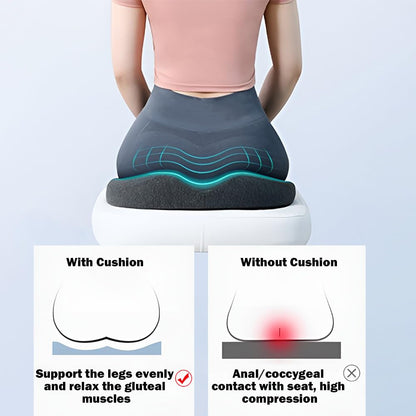 Donut Cushion,Doughnut Sciatica Hemorrhoid Orthopedic Coccyx Cushion for Pressure Relief,Tailbone Pain,Memory Foam Ring Seat Cushions for Car,Office