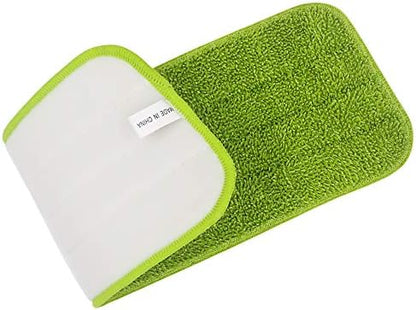 4 Pack Spray Mop Heads Replacement Mop Pads Reveal Mop Cleaning Pad ,Fit for All Spray Mops & Reveal Mops Washable 16.5*5.11 Inches. (Colors)