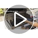 Onlyfire Stainless Steel Rectangle Griddle Plancha with Handles and Grease Hole for Weber Spirit I & II 300 Series Gas Grills, Spirit 400 Series Gas Grills, Replacement Parts for Weber 6787