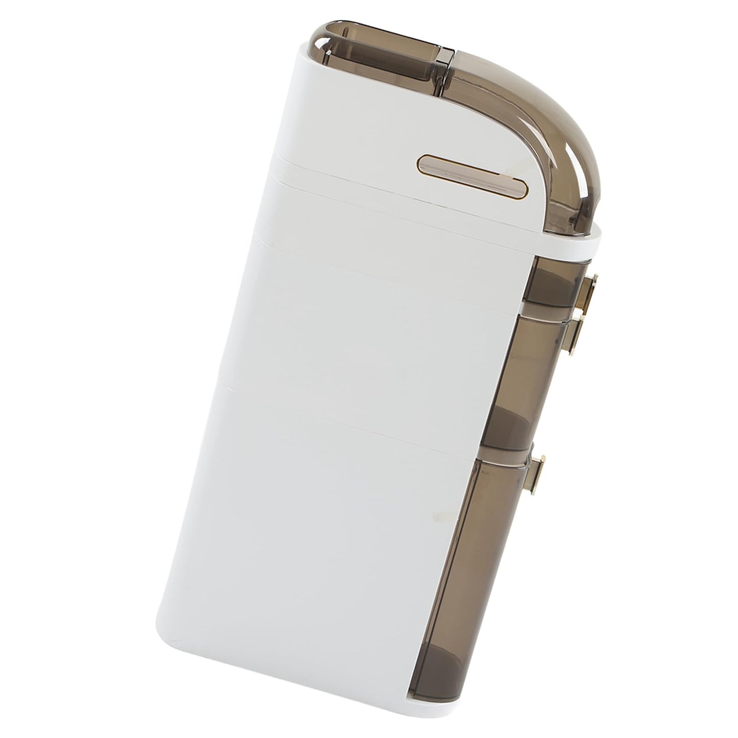 AUNMAS Bathroom Floor Cabinet, FreeStanding Cabinet Organizer with Clear Drawers and Casters Narrow Tall Slim Storage Tower Toilet Paper Storage