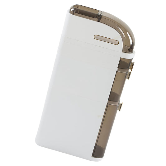 AUNMAS Bathroom Floor Cabinet, FreeStanding Cabinet Organizer with Clear Drawers and Casters Narrow Tall Slim Storage Tower Toilet Paper Storage