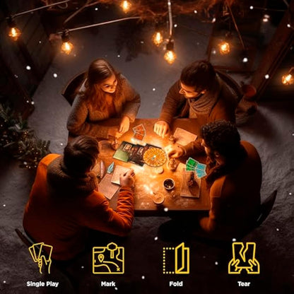 Thames & Kosmos - EXIT: Dead Man on the Orient Express - Level: 4/5 - Unique Escape Room Game - 1-4 Players - Puzzle Solving Strategy Board Games for Adults & Kids, Ages 12+ - 694029