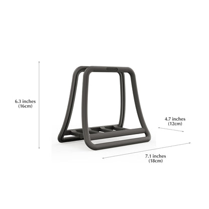NEXSTAND K11 Vertical Laptop Stand – Adjustable Space-Saving Desktop Organiser for Laptops, MacBooks, Tablets, and e-Readers – Self-Locking