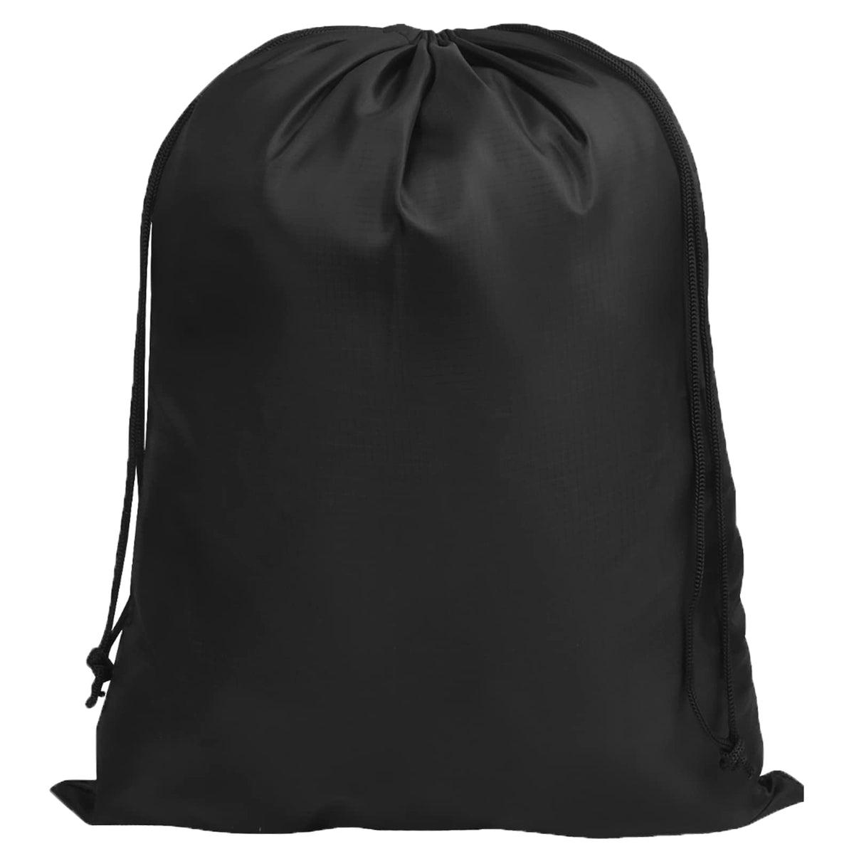110 x 140 cm Storage Bag, Extra Large Drawstring Storage Bag, Waterproof Black Moving Bag, Oxford Fabric Storage Organizer Bag for Duvet, Pillows