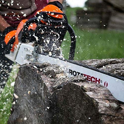 15" Rotatech Chainsaw Guide Bar & Saw Chain Pack Fits Husqvarna 133, 136, 137, 140, 141, 142, 154, 234, 235, 238, 240, 242, 246, 254, 257, 261, 340,