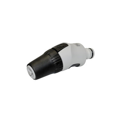 FITT Force 15m, Water Hose for Garden Irrigation, Light, Resistant and Compact, for Intensive Use, with Nozzle, Colour Grey-Lime, -43% CO2e