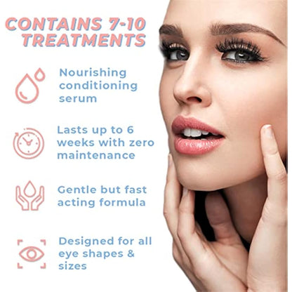 Lash Lift Kit | Professional Instant Perming, Lifting & Curling for Eyelashes | Semi-Permanent Salon & DIY Home Use | Includes Eye Shields, Pads, and Accessories