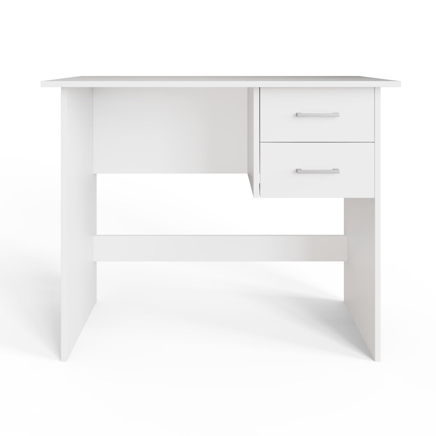 GFW Bailey Bedroom Furniture Range, Modern White Bedroom Collection with Wardrobes, Chests of Drawers and Bedside Tables