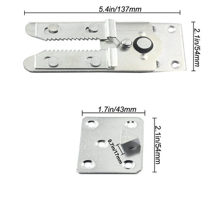 AWEN+ 4 Pack Sofa Connector Sectional Couch Connector Screws, Sectional Couch Sofa Replacement Parts Furniture