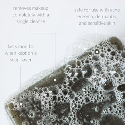 Osmia Organics Black Clay Facial Soap by Osmia Organics