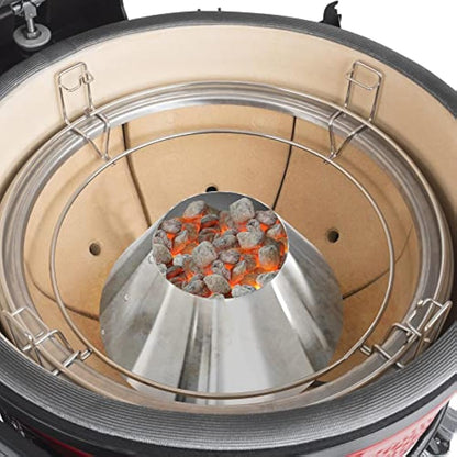only fire bbq charcoal basket volcano for Weber Kettle and Ceramic Grills