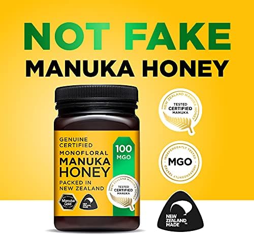 Manuka Gold 100 MGO Manuka Honey, 500 g