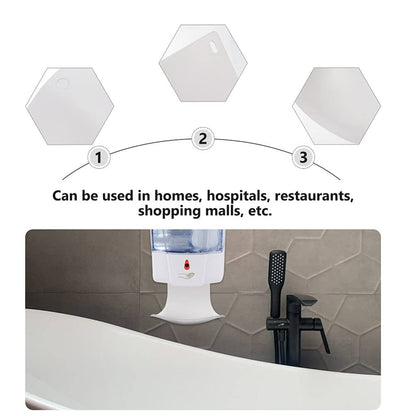 Cabilock2Pcs Universal Soap Dispenser Drip Tray Wall Mounted Drip Catcher