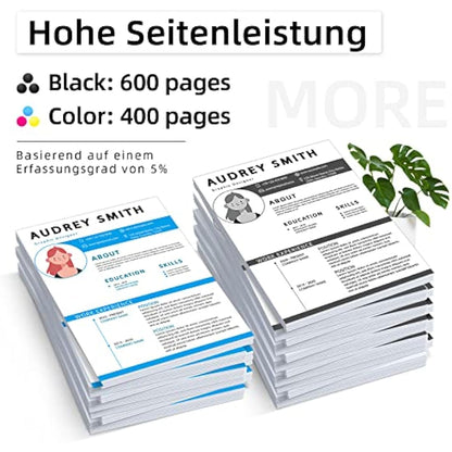560 561 Ink Cartridges, PG 560 XL Black and CL 561 XL Colour Replacement for Canon 560 561 ink cartridges for TS7450 TS7451 TS5350 TS5351 TS5352 TS5353(1 Black, 1 Colour)