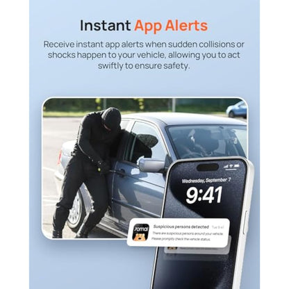 70mai 4G Hardwire Kit UP04 for Dash Cam A510, A810, Omni, 4K Omni, 24H Smart Parking Surveillance, Real-Time Monitoring, Instant App Alerts, GPS-Enabled Car Locator