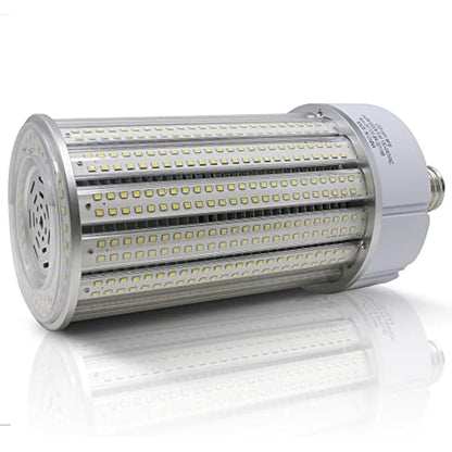 Bright Source LED Corn Light Bulb, 240w E40, 6000k Daylight, 34,800 Lumen 140 Lumens Per Watt, 360° Beam Angle, Replaces Metal Halide/Son/HID/HPS, for Street/High Bay Parking/Garage/Warehouse/Factory