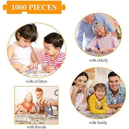 Procida Island Jigsaw Puzzles for Adults 1000 Piece Marina Corricella Jigsaws 1000 Pieces for Adults Gifts